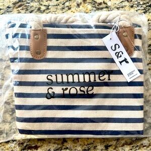 Summer & Rose beach tote NWT